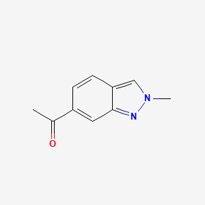 1-(2-Methyl-2H-indazol-6-yl)ethan-1-one