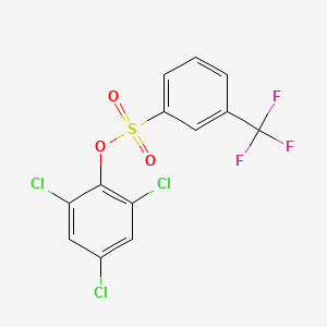 2,4,6-Trichlorophenyl 3-(trifluoromethyl)benzenesulfonate