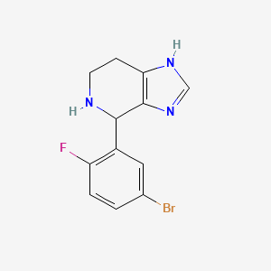 4-(5-bromo-2-fluorophenyl)-4,5,6,7-tetrahydro-3H-imidazo[4,5-c]pyridine