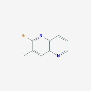 molecular formula C9H7BrN2 B1519841 2-Bromo-3-methyl-1,5-naphthyridine CAS No. 1204297-55-1