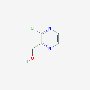 molecular formula C5H5ClN2O B1519852 (3-Chloropyrazin-2-yl)methanol CAS No. 89283-32-9