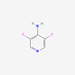 molecular formula C5H4I2N2 B1519858 4-氨基-3,5-二碘吡啶 CAS No. 98136-86-8