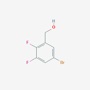 molecular formula C7H5BrF2O B1519867 5-Bromo-2,3-difluorobenzyl alcohol CAS No. 887585-71-9