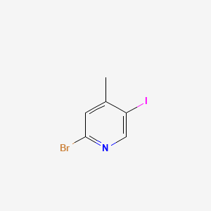 2-Bromo-5-iodo-4-methylpyridine