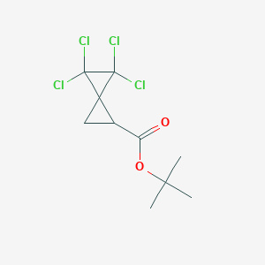 Tert-butyl 4,4,5,5-tetrachlorospiro[2.2]pentane-1-carboxylate