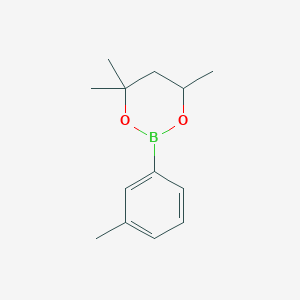 4,4,6-Trimethyl-2-(3-methylphenyl)-1,3,2-dioxaborinane