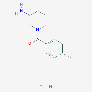 (3-Aminopiperidin-1-yl)(p-tolyl)methanone hydrochloride