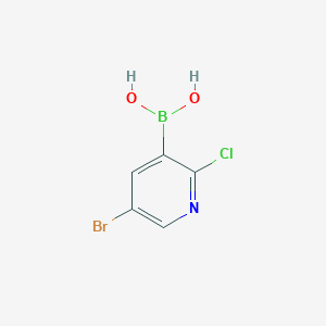 (5-Bromo-2-chloropyridin-3-yl)boronic acid