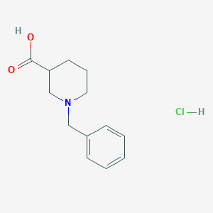 molecular formula C13H18ClNO2 B1519906 1-Benzylpiperidine-3-carboxylic acid hydrochloride CAS No. 50585-92-7