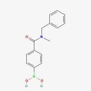 (4-(Benzyl(methyl)carbamoyl)phenyl)boronic acid