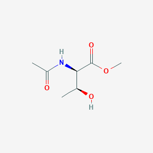 molecular formula C7H13NO4 B15199418 methyl (2R,3S)-2-acetamido-3-hydroxybutanoate 