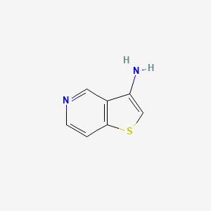 molecular formula C7H6N2S B1519955 Thieno[3,2-C]pyridin-3-amine CAS No. 1159511-16-6