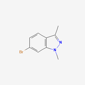 molecular formula C9H9BrN2 B1519968 6-溴-1,3-二甲基-1H-吲唑 CAS No. 1095539-84-6