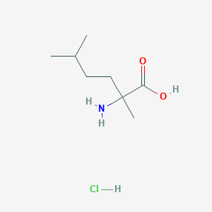 2-Amino-2,5-dimethylhexanoic acid hydrochloride