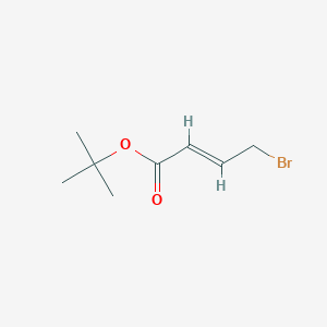 molecular formula C8H13BrO2 B152000 (E)-叔丁基4-溴丁-2-烯酸酯 CAS No. 86606-04-4