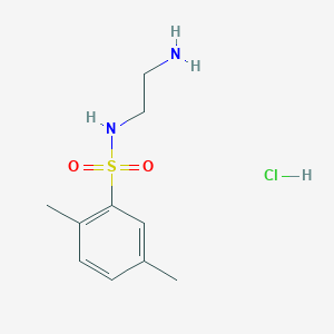 N-(2-aminoethyl)-2,5-dimethylbenzenesulfonamide hydrochloride