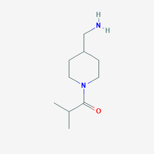1-(1-Isobutyrylpiperidin-4-yl)methanamine