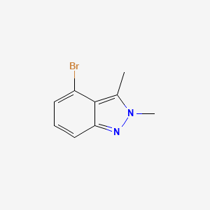 molecular formula C9H9BrN2 B1520038 4-Bromo-2,3-dimethyl-2H-indazole CAS No. 1159511-85-9