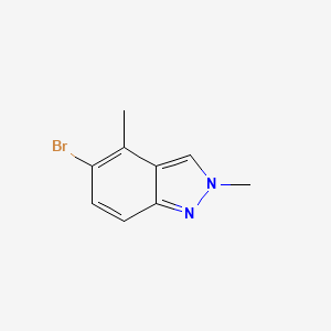 5-Bromo-2,4-dimethyl-2H-indazole