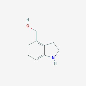 molecular formula C9H11NO B152004 (Indolin-4-yl)methanol CAS No. 905274-11-5