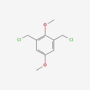 molecular formula C10H12Cl2O2 B1520044 2,6-Bis(chloromethyl)-1,4-dimethoxybenzene CAS No. 1379163-23-1