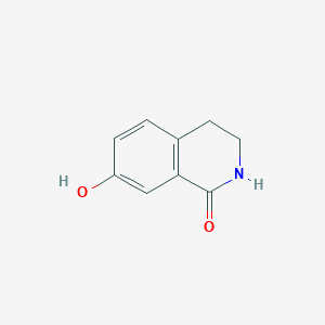molecular formula C9H9NO2 B1520045 7-Hydroxy-3,4-dihydro-2H-isoquinolin-1-one CAS No. 22246-05-5