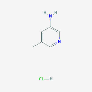 molecular formula C6H9ClN2 B1520059 5-Methylpyridin-3-amine hydrochloride CAS No. 957065-90-6