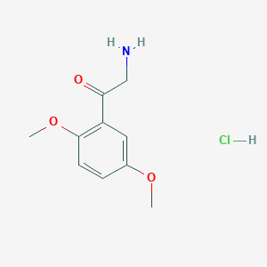 2-Amino-1-(2,5-dimethoxyphenyl)ethanone hydrochloride