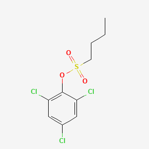 2,4,6-Trichlorophenyl 1-butanesulfonate