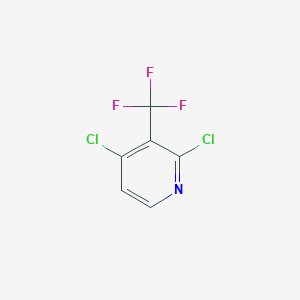molecular formula C6H2Cl2F3N B1520099 2,4-Dichloro-3-(trifluoromethyl)pyridine CAS No. 1186194-98-8