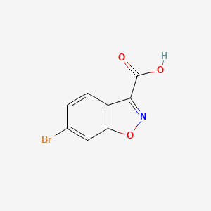6-Bromobenzo[d]isoxazole-3-carboxylic acid