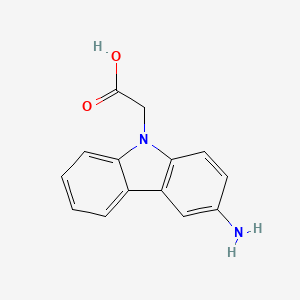 (3-amino-9H-carbazol-9-yl)acetic acid
