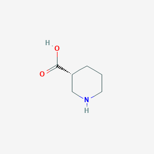 molecular formula C6H11NO2 B152012 (R)-piperidine-3-carboxylic acid CAS No. 25137-00-2