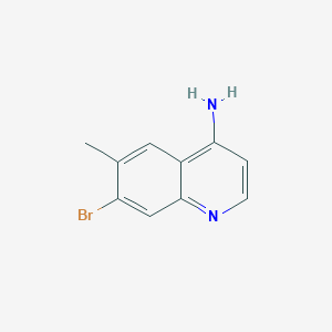 4-Amino-7-bromo-6-methylquinoline