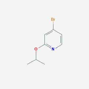 molecular formula C8H10BrNO B1520130 4-Bromo-2-isopropoxypyridine CAS No. 1142194-24-8