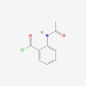 molecular formula C9H8ClNO2 B15201398 2-Acetamidobenzoyl chloride CAS No. 64180-31-0