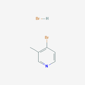 molecular formula C6H7Br2N B1520147 4-Bromo-3-methylpyridine hydrobromide CAS No. 1185658-26-7