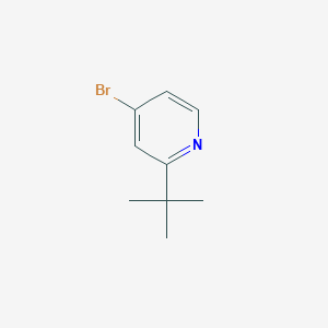molecular formula C9H12BrN B1520151 4-Bromo-2-tert-butylpyridine CAS No. 1086381-30-7