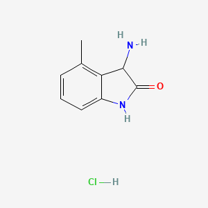 3-Amino-4-methyl-1,3-dihydro-2H-indol-2-one hydrochloride