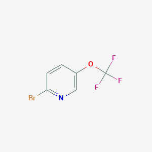 molecular formula C6H3BrF3NO B1520161 2-Bromo-5-(trifluoromethoxy)pyridine CAS No. 888327-36-4