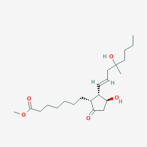 molecular formula C22H38O5 B15201911 8-Epimisoprostol 