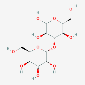 molecular formula C12H22O11 B15202063 3-O-(a-D-Galactopyranosyl)-D-glucopyranose 