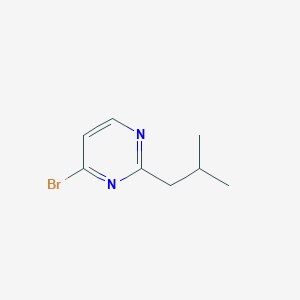 molecular formula C8H11BrN2 B1520210 4-Bromo-2-isobutylpyrimidine CAS No. 1142195-71-8