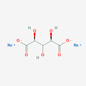 molecular formula C5H6Na2O7 B15202180 Sodium (2R,3s,4S)-2,3,4-trihydroxypentanedioate 