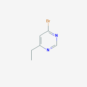 molecular formula C6H7BrN2 B1520235 4-Bromo-6-ethylpyrimidine CAS No. 1086382-07-1
