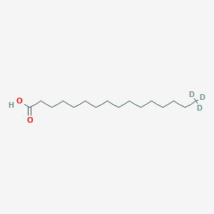 molecular formula C16H32O2 B152031 棕榈酸-16,16,16-d3 CAS No. 75736-53-7