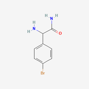 2-Amino-2-(4-bromophenyl)acetamide