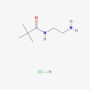 N-(2-aminoethyl)-2,2-dimethylpropanamide hydrochloride