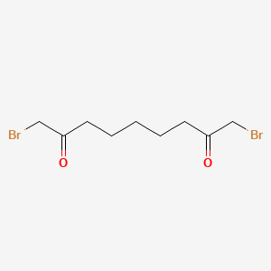 molecular formula C9H14Br2O2 B15203338 1,9-Dibromo-2,8-nonanedione 