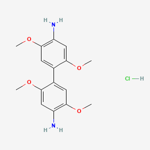 4-(4-Amino-2,5-dimethoxyphenyl)-2,5-dimethoxyaniline hydrochloride